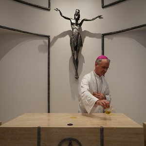 Nadbiskup Kutleša blagoslovio kapelu i posvetio oltar u samostanu Školskih sestara franjevki Hercegovačke provincije